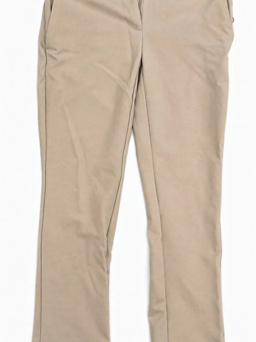 LOFT The Slim Pants Straight Leg Beige Size 00